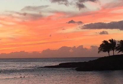 Sunset over South Kona